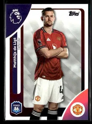 2025-26 Topps Premier League #201 Matthijs de Ligt - Soccer Card Single