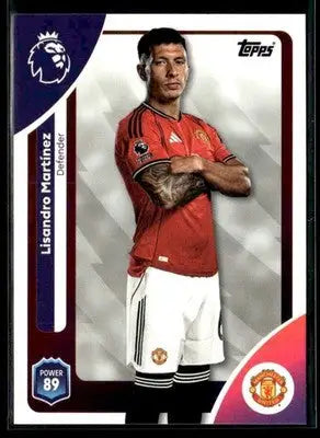 2025-26 Topps Premier League #203 Lisandro Martínez - Soccer Card Single