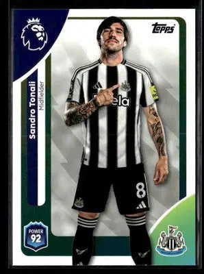 2025-26 Topps Premier League #225 Sandro Tonali - Soccer Card Single