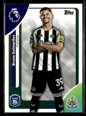 2025-26 Topps Premier League #227 Bruno Guimarães - Soccer Card Single