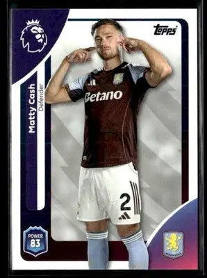 2025-26 Topps Premier League #23 Matty Cash - Soccer Card Single