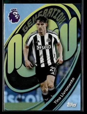 2025-26 Topps Premier League #232 Tino Livramento Rainbow Foil