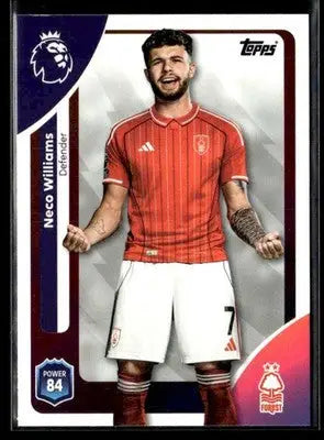 2025-26 Topps Premier League #240 Neco Williams - Soccer Card Single