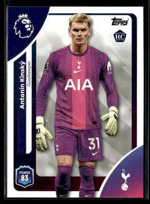 2025-26 Topps Premier League #254 Antonin Kinsky - Soccer Card Single