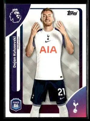 2025-26 Topps Premier League #260 Dejan Kulusevski - Soccer Card Single