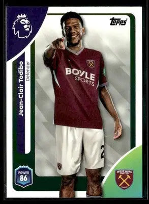 2025-26 Topps Premier League #273 Jean-Clair Todibo - Soccer Card Single