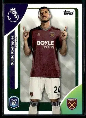 2025-26 Topps Premier League #280 Guido Rodríguez - Soccer Card Single