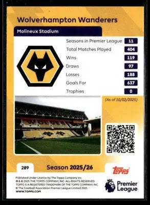 2025-26 Topps Premier League #289 Team Badge - Soccer Card Single