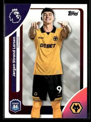 2025-26 Topps Premier League #302 Jørgen Strand Larsen - Soccer Card Single