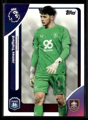 2025-26 Topps Premier League #308 James Trafford - Soccer Card Single