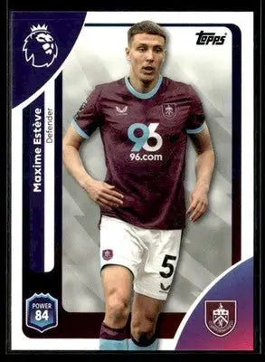 2025-26 Topps Premier League #309 Maxime Estève - Soccer Card Single