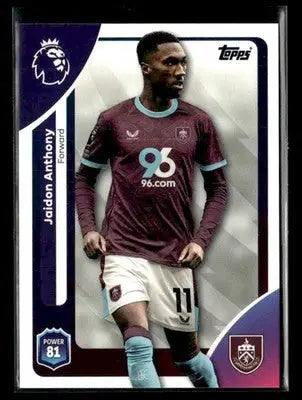 2025-26 Topps Premier League #320 Jaidon Anthony - Soccer Card Single