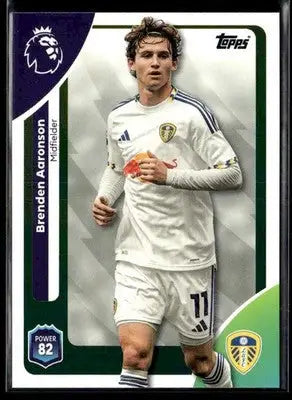 2025-26 Topps Premier League #332 Brenden Aaronson - Soccer Card Single