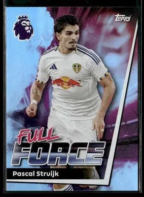 2025-26 Topps Premier League #341 Pascal Struijk Rainbow Foil - Soccer Card Single