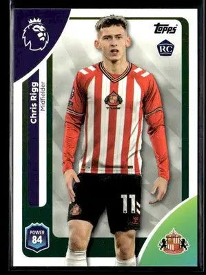 2025-26 Topps Premier League #349 Chris Rigg - Soccer Card Single
