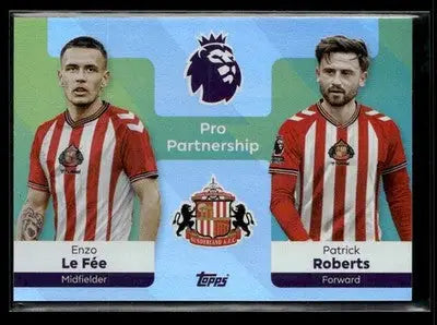 2025-26 Topps Premier League #370 Enzo Le Fée / Patrick Roberts PS - Soccer Card Single