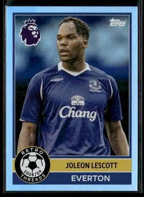 2025-26 Topps Premier League #389 Joleon Lescott Rainbow Foil - Soccer Card Single