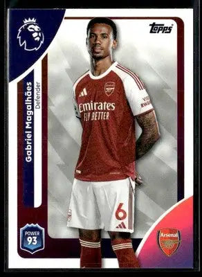 2025-26 Topps Premier League #4 Gabriel Magalhães - Soccer Card Single