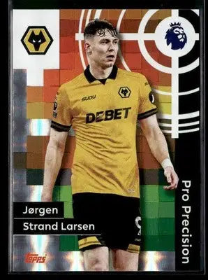 2025-26 Topps Premier League #418 Jørgen Strand Larsen - Soccer Card Single