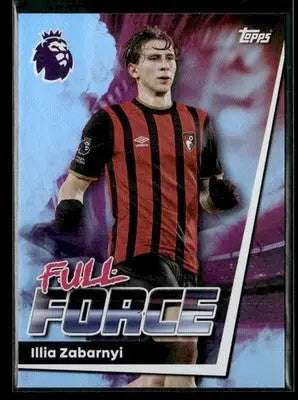 2025-26 Topps Premier League #53 Illia Zabarnyi Rainbow Foil - Soccer Card Single