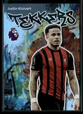 2025-26 Topps Premier League #54 Justin Kluivert Rainbow Foil - Soccer Card Single