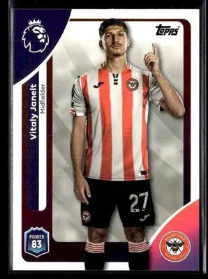 2025-26 Topps Premier League #62 Vitaly Janelt - Soccer Card Single