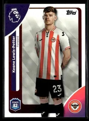 2025-26 Topps Premier League #66 Keane Lewis-Potter - Soccer Card Single