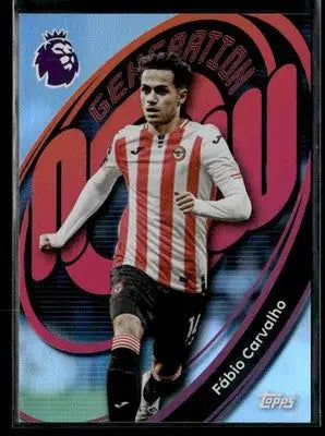 2025-26 Topps Premier League #70 Fábio Carvalho Rainbow Foil - Soccer Card Single