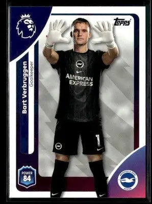 2025-26 Topps Premier League #74 Bart Verbruggen - Soccer Card Single