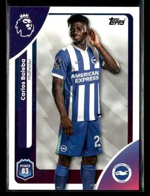 2025-26 Topps Premier League #80 Carlos Baleba - Soccer Card Single