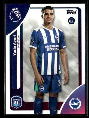 2025-26 Topps Premier League #82 Yasin Ayari - Soccer Card Single