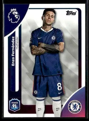 2025-26 Topps Premier League #99 Enzo Fernández - Soccer Card Single