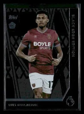 2025-26 Topps Premier League #BE42 Luis Guilherme Black Edge Edition - Soccer Card Single