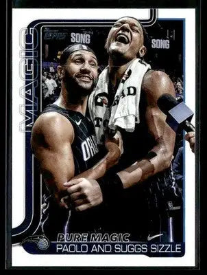 2025-26 Topps Pure Magic Paolo and Suggs Sizzle #271 Orlando Magic
