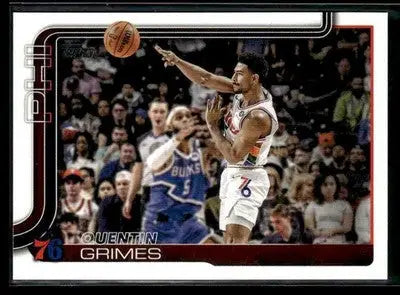 2025-26 Topps Quentin Grimes #25 Philadelphia 76ers