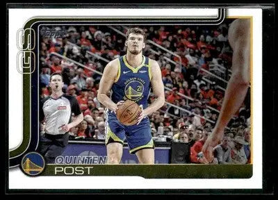 2025-26 Topps Quinten Post #139 Golden State Warriors