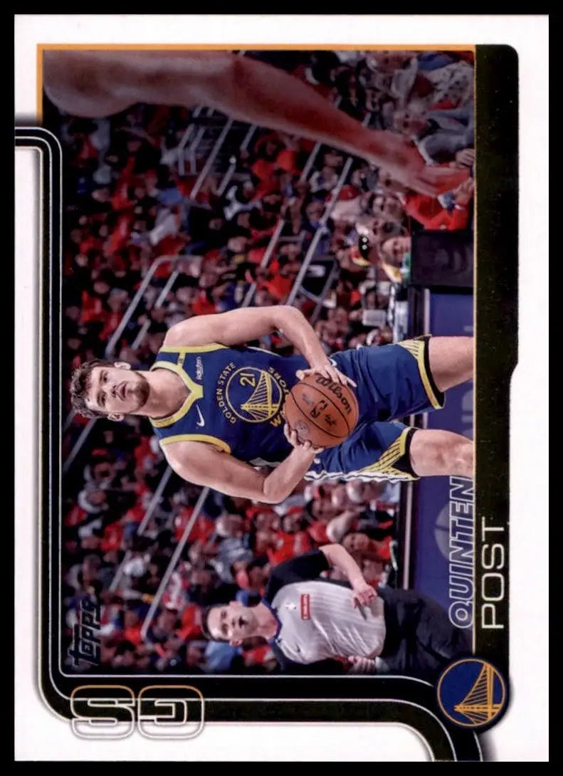 2025-26 Topps Quinten Post #139 Golden State Warriors Basketball Card NBA Sports - Trading Card