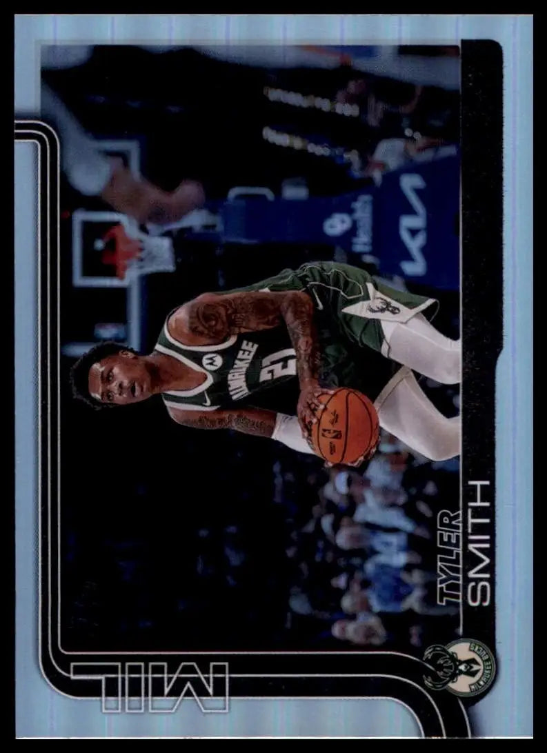 2025-26 Topps Rainbow Foil Tyler Smith #60 Milwaukee Bucks Basketball Card NBA - Basketball Card Single