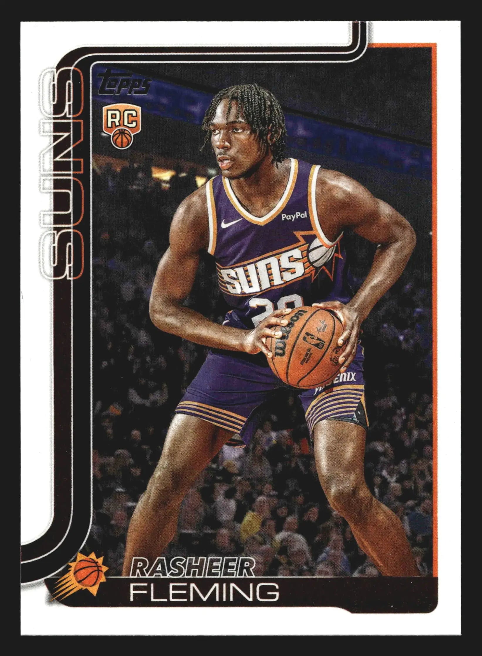 2025-26 Topps Rasheer Fleming #231 RC Phoenix Suns - Basketball Card Single