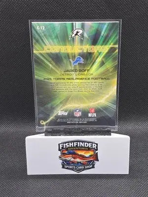 2025-26 Topps Resurgence Jared Goff Conductors Insert #C-12 Detroit Lions - Football Card Single