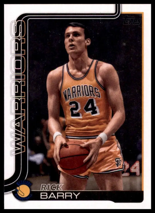 2025-26 Topps Rick Barry #258 Golden State Warriors Basketball Card NBA Sports