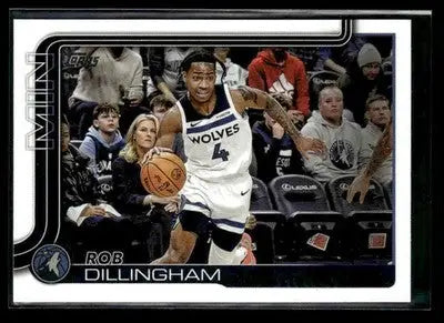 2025-26 Topps Rob Dillingham #114 Minnesota Timberwolves