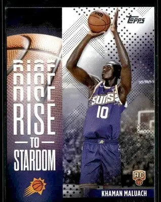 2025-26 Topps #RTS-10 Khaman Maluach Rise to Stardom - Basketball Card Single