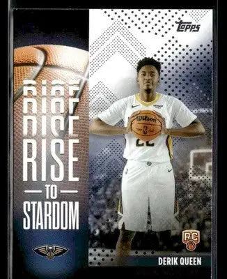 2025-26 Topps #RTS-13 Derik Queen Rise to Stardom - Basketball Card Single