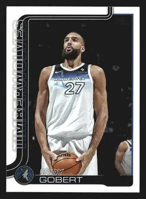 2025-26 Topps Rudy Gobert #111 Minnesota Timberwolves