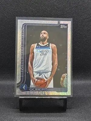2025-26 Topps - Rudy Gobert #111 Sandglitter - Minnesota Timberwolves - Basketball Card Single