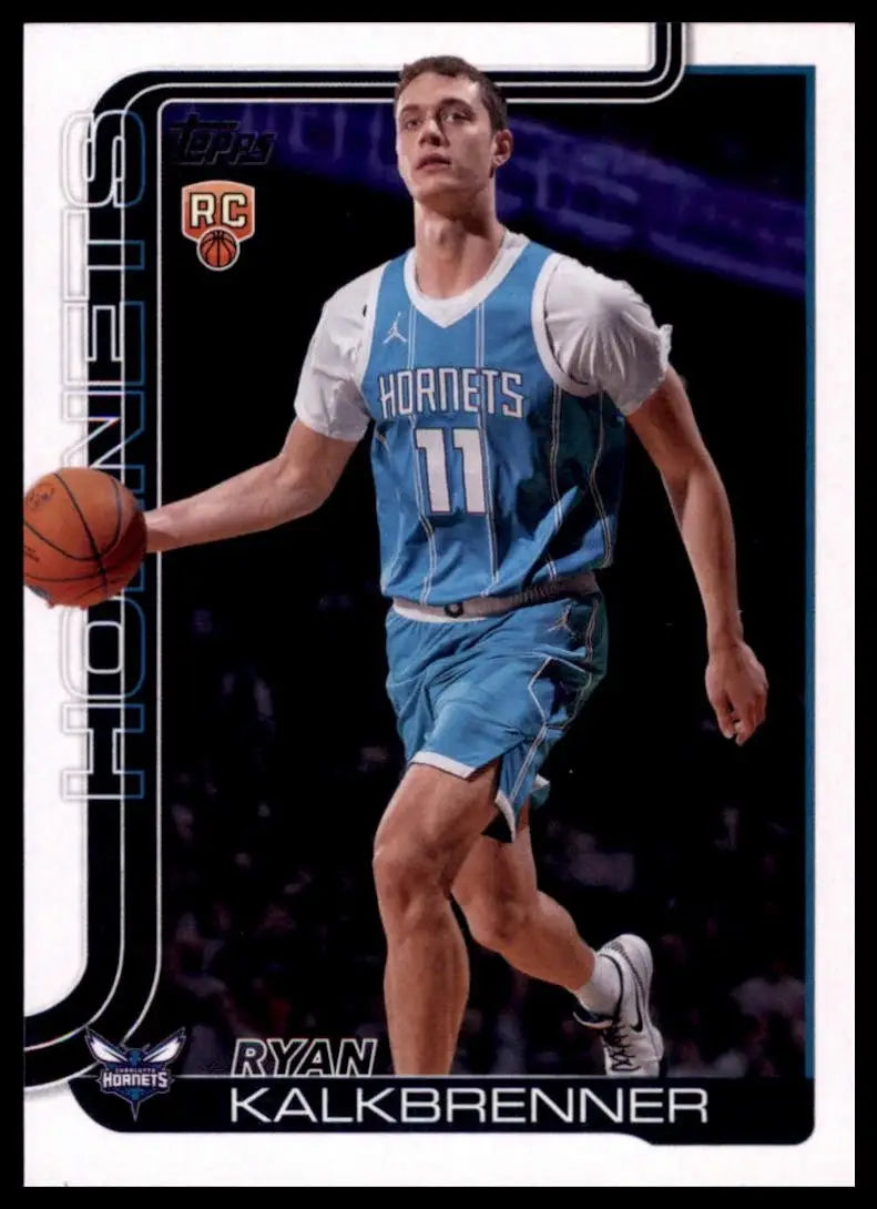 2025-26 Topps Ryan Kalkbrenner Rookie #234 Charlotte Hornets Basketball Card NBA