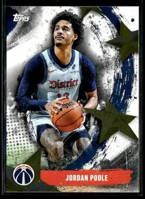 2025-26 Topps #SA-17 Jordan Poole Stars of the NBA - Basketball Card Single