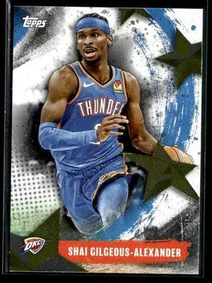 2025-26 Topps #SA-2 Shai Gilgeous-Alexander Stars of the NBA - Basketball Card Single