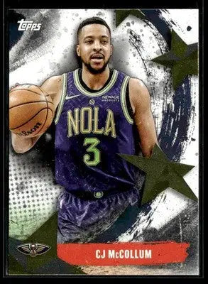2025-26 Topps #SA-30 CJ McCollum Stars of the NBA - Basketball Card Single